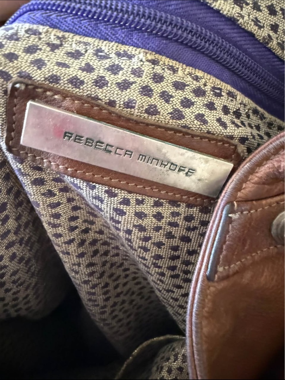 Rebecca Minkoff Brown Leather Hobo Bag - Timeless Everyday Style - Picture 2 of 7